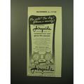1950 Airguide Corsair Model 507 Combination Unit Advertisement - Too cold?