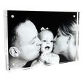 Magnetic Clear Acrylic Photo Picture Frame 6x4"...