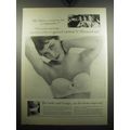 1957 Warner's Good News Bra Ad - Me? Wear a str...