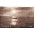 Unused Antique Art Postcard - Moonlight On The Sea