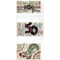 1921 Germany Itzehoe Notgeld Set of 4 Notes (1443)