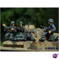 20mm 1/76 Late German Tank Riders(4 Metal) GR55