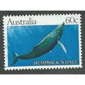 AUS 1982 60c 'HUMPBACK WHALE' FINE USED (EBID34...