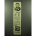1948 Star-Kist Tuna Ad - Tuna Timbales