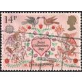 GB, St Valentine's Day, pink 1981, 14p, #4