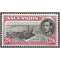 Ascension 1944 SG45b 2/6d Black & Deep Carmine ...