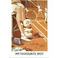 BONZO "My Favourite Spot" (G.E.Studdy) Postcard...