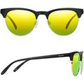 Nectar Polarized Growler-Unisex-Black/Yellow/Gr...