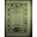 1918 Victor Records Ad - Caruso, Melba, Sousa +