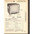 AIRLINE model 35BR-3158 35BR-316x TV television...