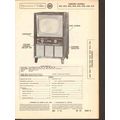 SONORA model 42x series TV television receiver ...