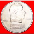 SCHILLER (1759-1805): GERMANY★20 MARK 1972 UNC ...