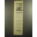 1959 Holland-America Line Ad - Two inaugural luxury cruises