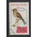 CZECHOSLOVAKIA 1964 BIRDS 80H HAWFINCH SG1448 F...