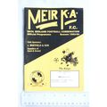 1994 programme Meir KA FC v. Ansells FC
