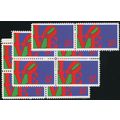 Love Issue One Pack of Ten 8 Cent Postage Stamp...