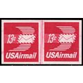C83a, Imperforate Coil Line Pair Freaky Error M...