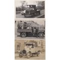Antique Panel Old Lorry Transport Postcard & Ph...