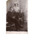 Unknown Family - Woman and Two Men - Williams P...