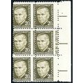 1289, Mint NH 20¢ Misperfed Block of Six Error ...