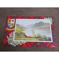 Clan Mackintosh Tartan Postcard - Loch Lomond a...