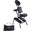 Black Portable Massage Tattoo Chair with Carryi...