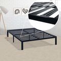 Queen size Metal Platform Bed Frame with Heavy ...