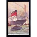 LS2468 - Cunard Liner - Aquitania - built 1914 ...