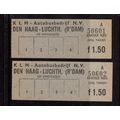 Bus Tickets KLM Autobus tickets DEN HAAG to LUG...