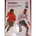 ENGLAND v SPAIN AT VILLA PARK 2001