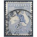 Australia 1913 SG9 6d Ultramarine Fine Used.