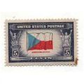 1943/44 U.S. 5 cent Stamp Flag of Czechoslovaki...