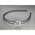 Flower Crystal Rhinestone Hair Clip Grip Band J...