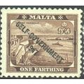 Malta 1948 - SG234 - ¼d brown - (Self Governmen...