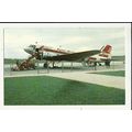 Aviation CAPITAL AIRLINES DC-3 Postcard by Mary...