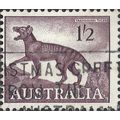 AUSTRALIA, MAMMAL, Thylacine, violet 1962, 1/2, #2