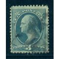 Used 184 3c George Washington Just Clears M00487