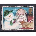 GB 1993 QE2 1st Greetings Gift Giving Snowman &...