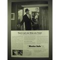 1954 Mosler Safe Ad - There's Just One Thing You Forgot