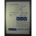 1966 Jenn-Air Ventilation Ad - New Mark for Value