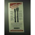 1983 Redfield Scopes Ad - One-Piece Tube Won't Fog