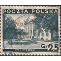 POLAND, Belweder Palace, blue-black 1935, 25 Gr...