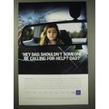 2005 GM OnStar Ad - Hey dad, shouldn't someone be calling for help? Dad?