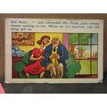 seaside comic humour used vintage postcard humo...
