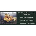 Malaysia 2007 Marine Life 50s Leaf Scorpionfish...