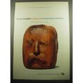 1958 Container Corporation of America Ad - Theodore Roosevelt by Leonard Baskin