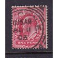 GB 1902-10 KING EDVII 1d USED #1