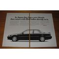 1992 Honda Accord Coupe Ad - In Japan they buy a new Honda with 7,041 Miles