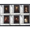 YEMEN 1967 "AMPHILEX" REMBRANDT PAINTINGS SET O...
