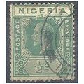 Nigeria 1914 SG1 1/2d Green Fine Used..